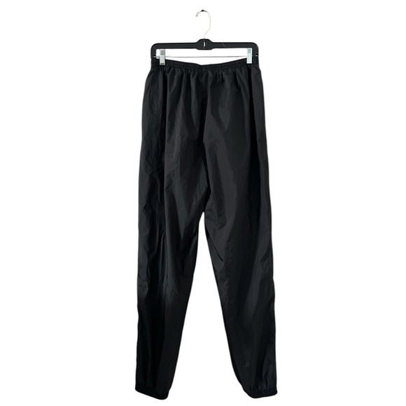 Nike Vintage 90s Track Pants Black Parachute Joggers Men’s L Y2K Retro - Picture 3 of 14